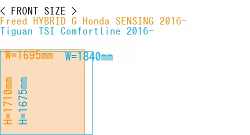 #Freed HYBRID G Honda SENSING 2016- + Tiguan TSI Comfortline 2016-